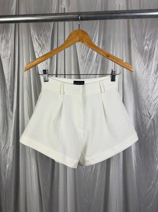 White Fox White Shorts - XS