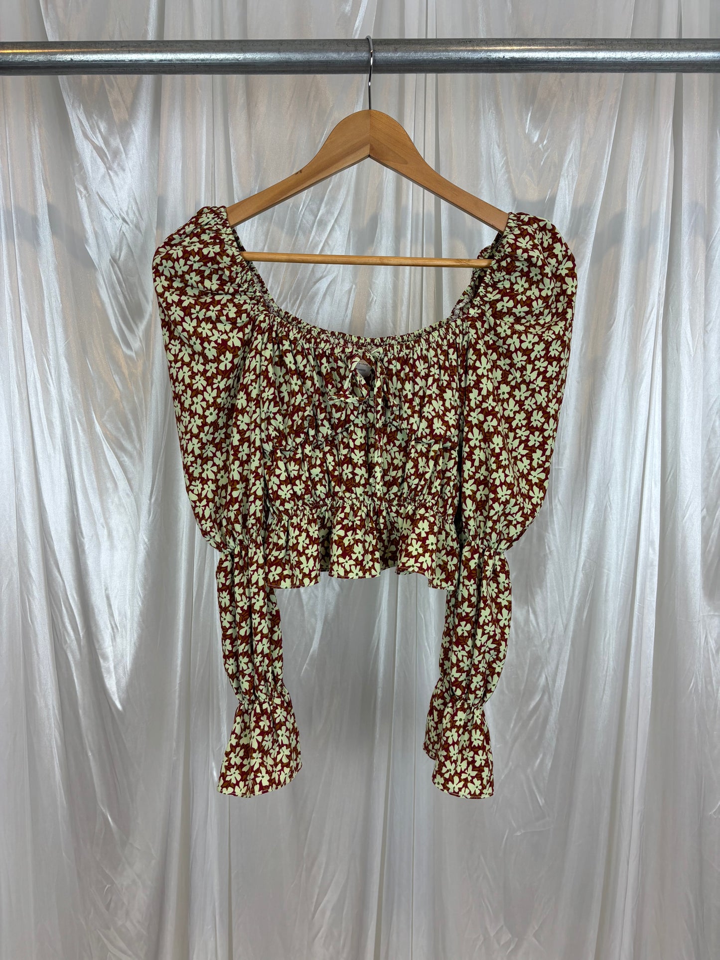 Glamorous Floral Crop Top - 6