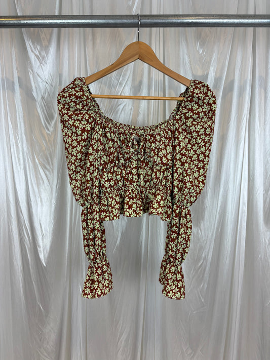 Glamorous Floral Crop Top - 6