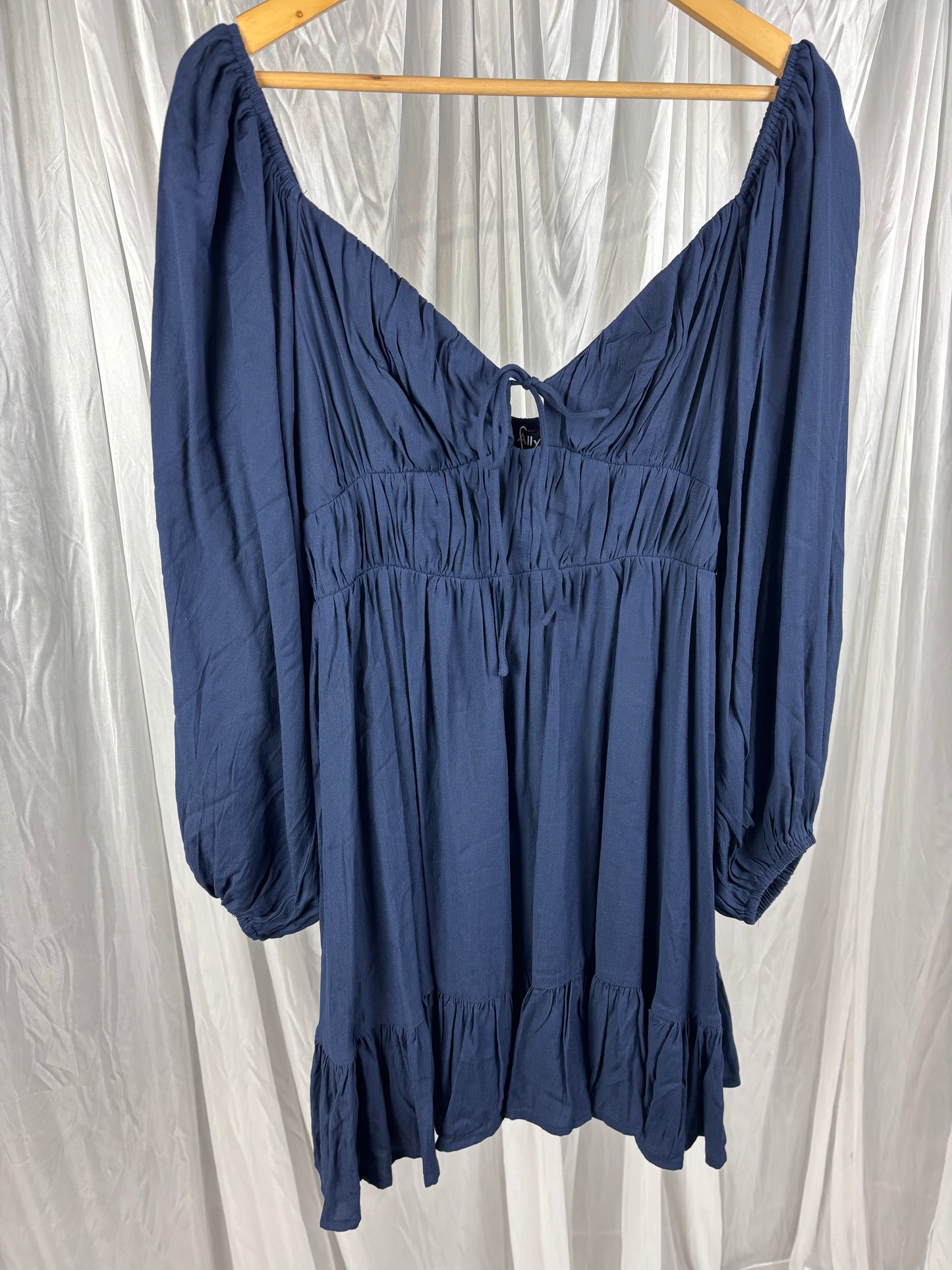 Ally Navy Blue Dress - 14