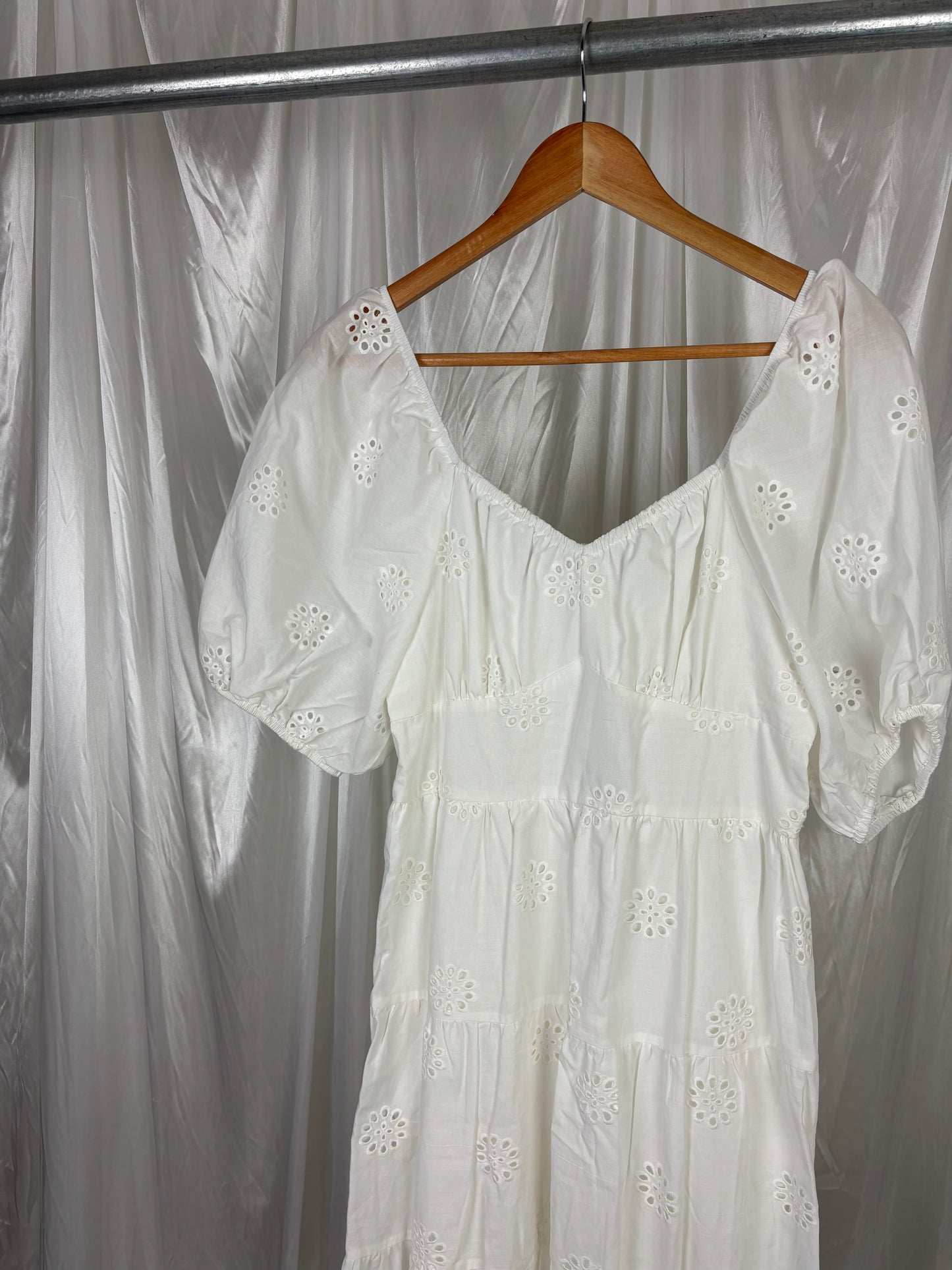 Spirit White Mini Dress - 10