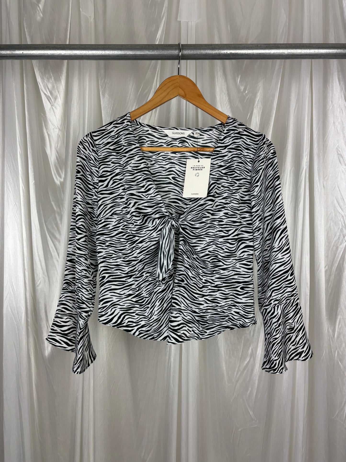 Glassons Zesty Zebra Blouse - 6