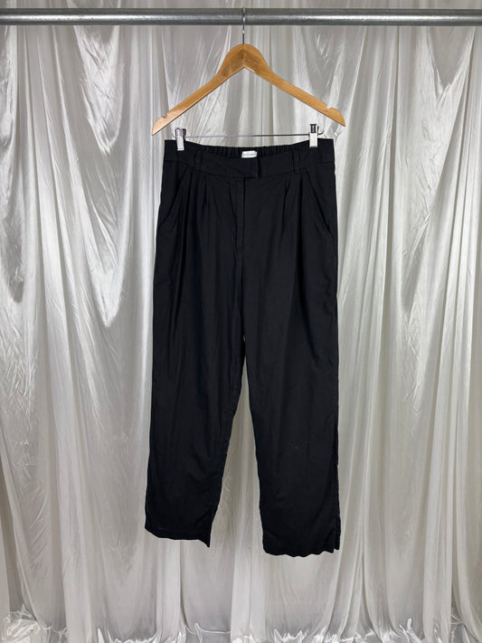 Fayt Black High Waist Pants - 11