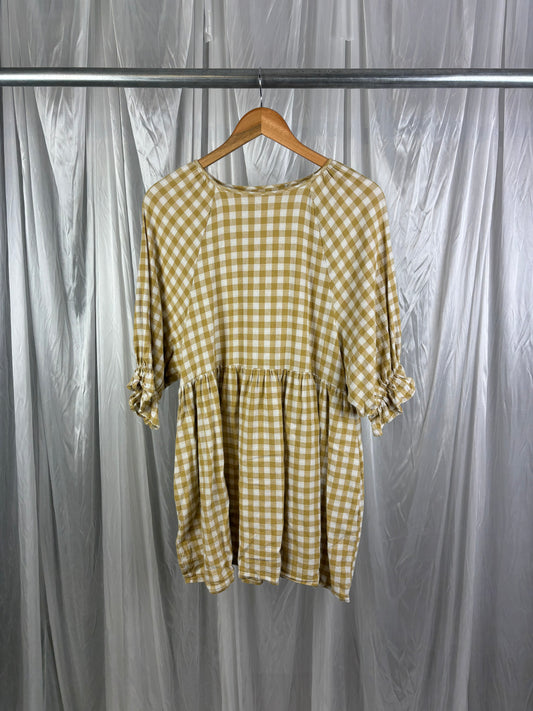 Unbranded Gingham Dress - S/M