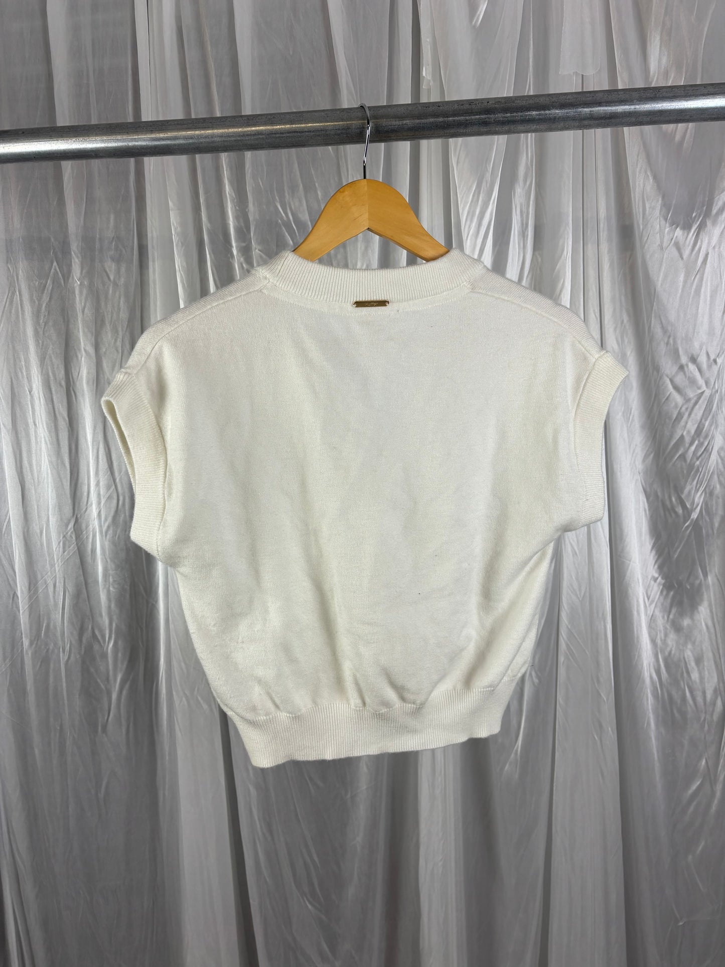 Huffer White Crop Top - 6
