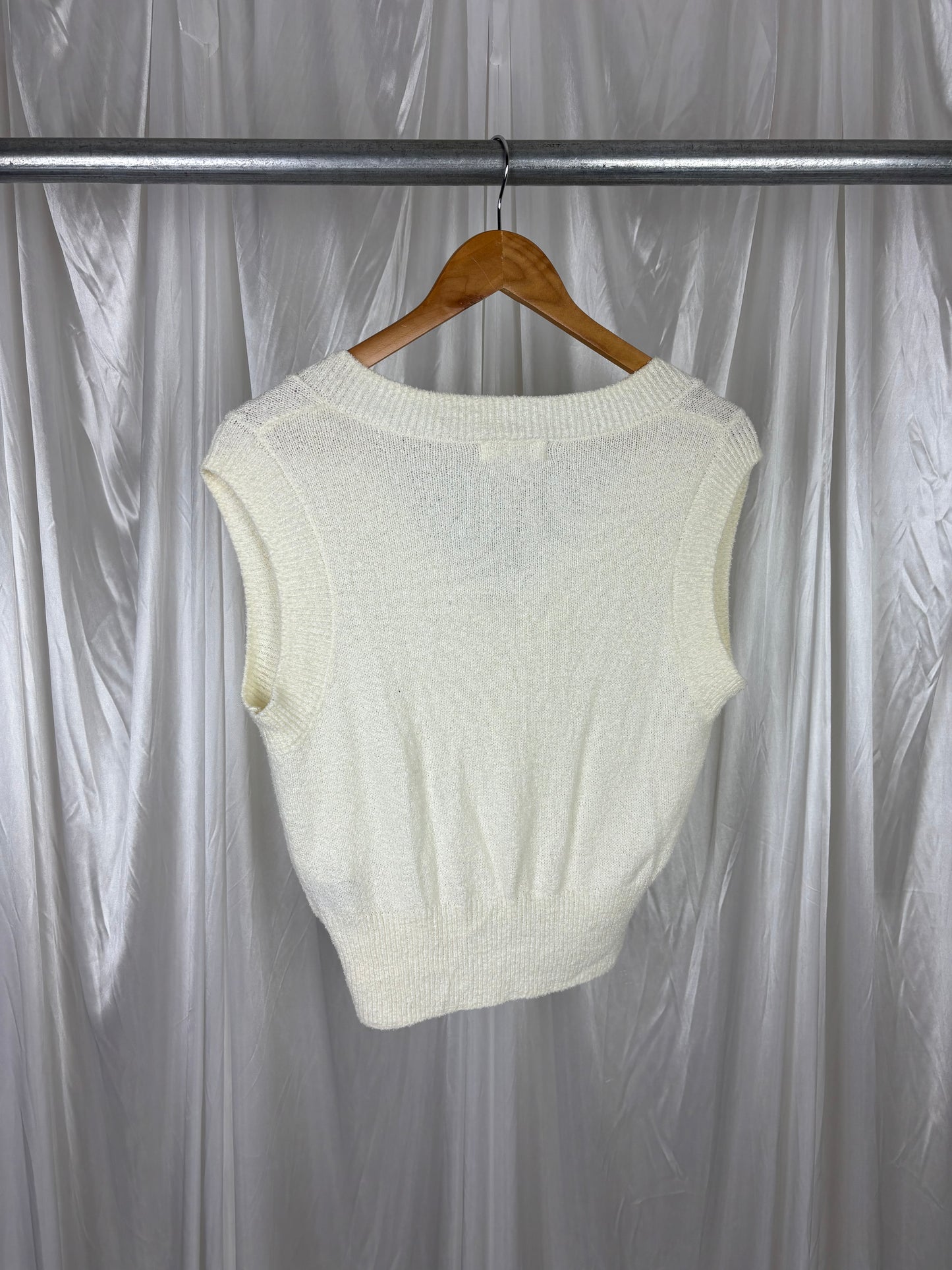 Glassons Cropped Knit Vest - XS