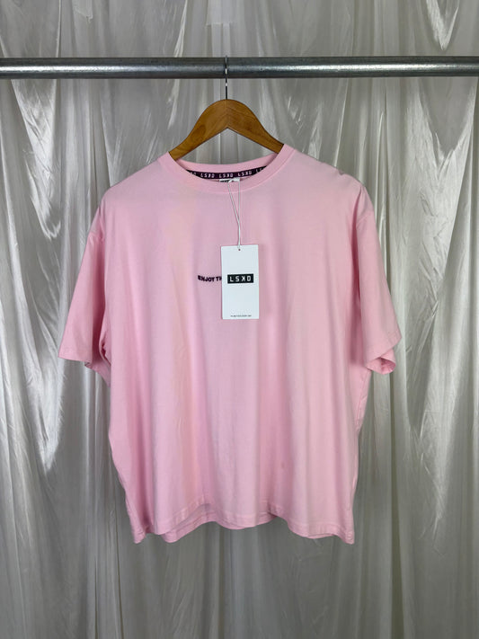 LSKD Marshmallow-Plum Caspia T-shirt - M