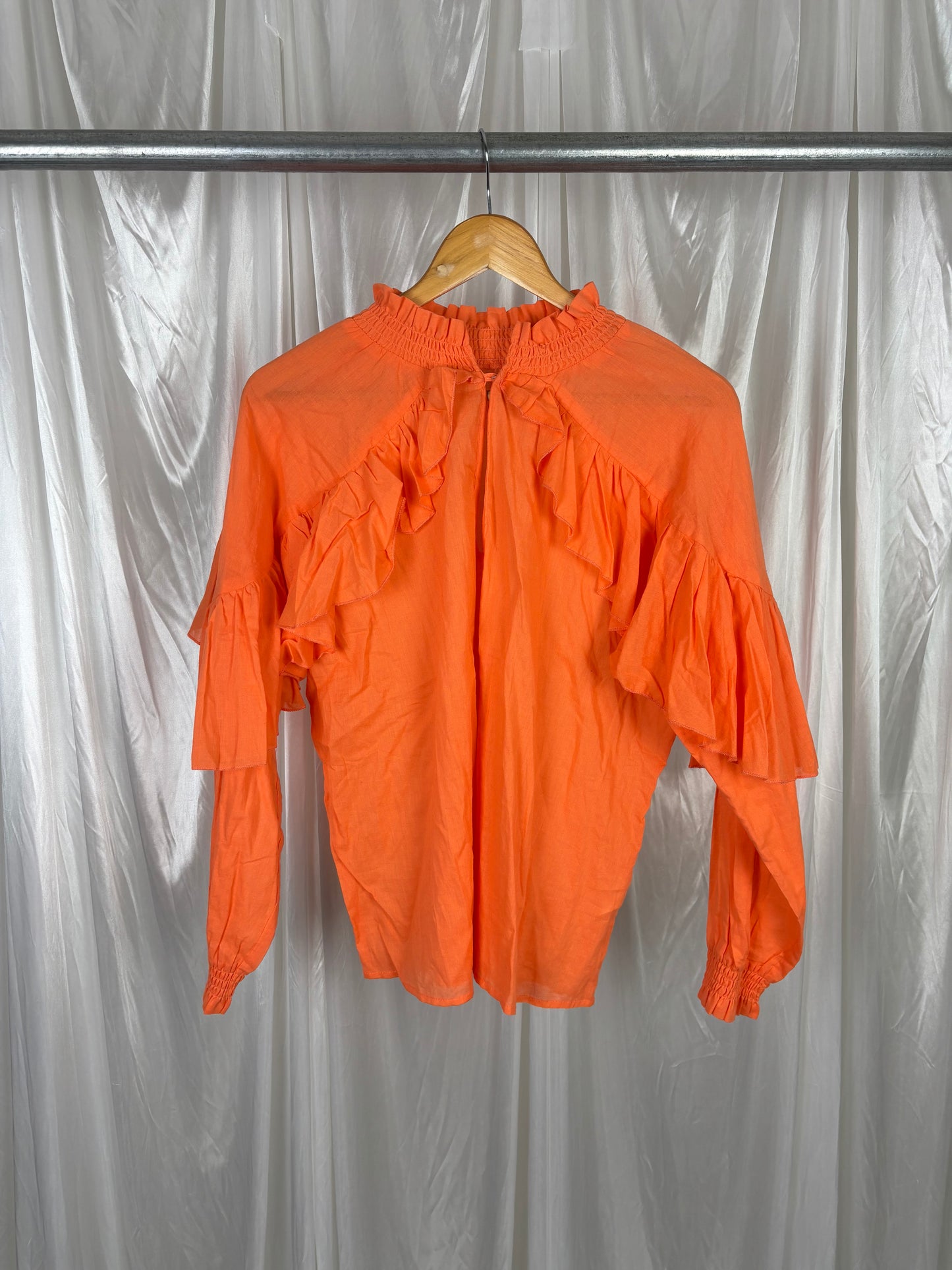 Fate + Becker Orange Blouse - 12