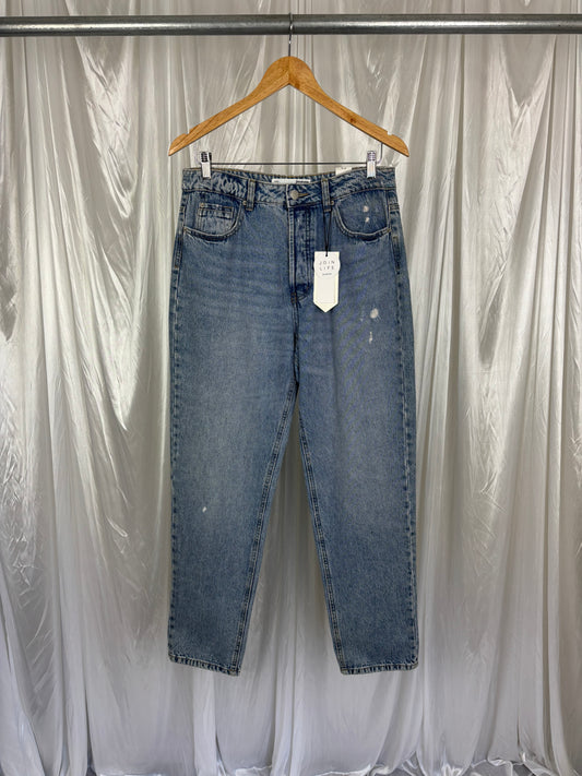 Stradivarius Blue Denim Jeans - 14
