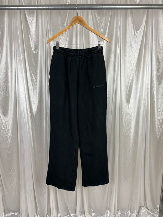 Mr Winston Black Sweat Pants - S
