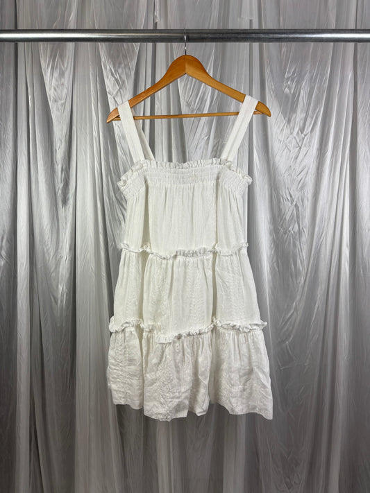 Shona Joy White Dress - 12