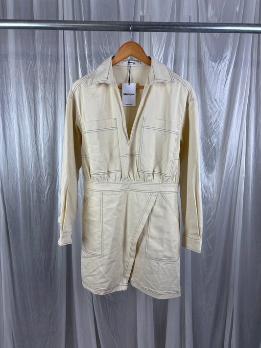 Showpo Denim Mini Dress - 14