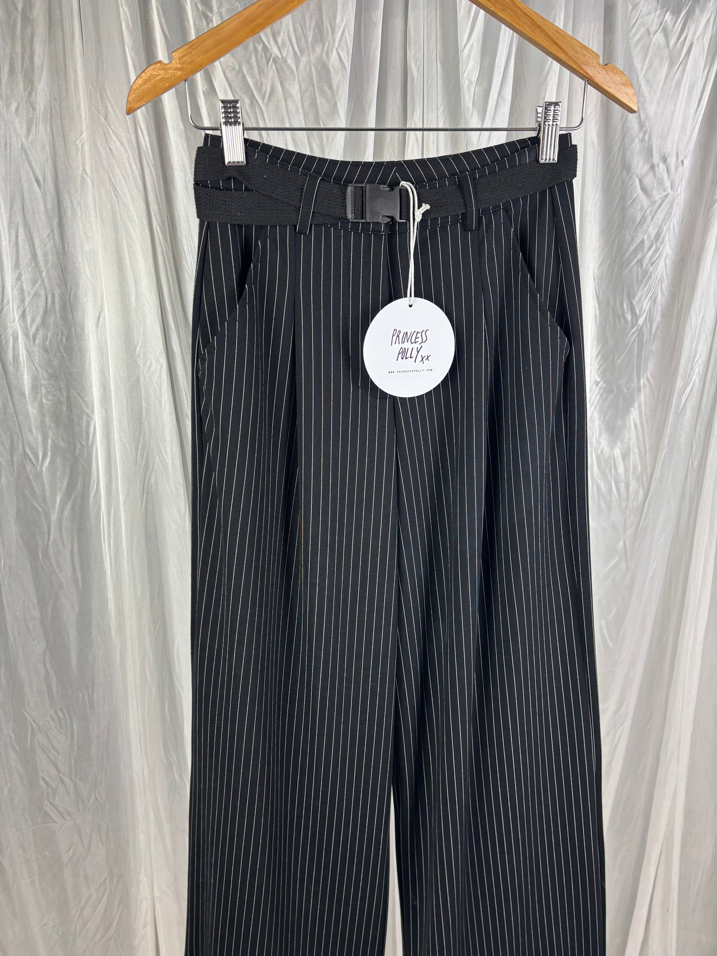 Princess Polly Pinstripe Pants - 6