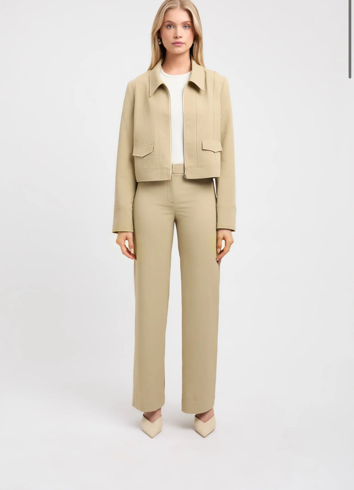 Kookai Cropped Jacket - 8