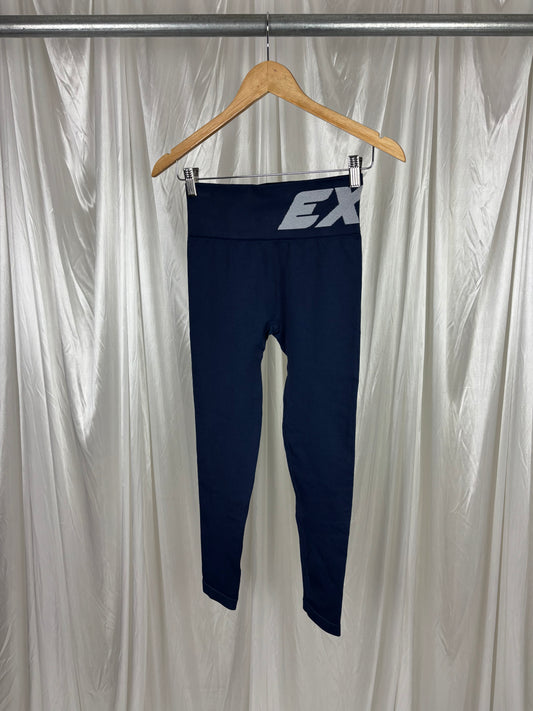 Exie Navy Blue Leggings - S