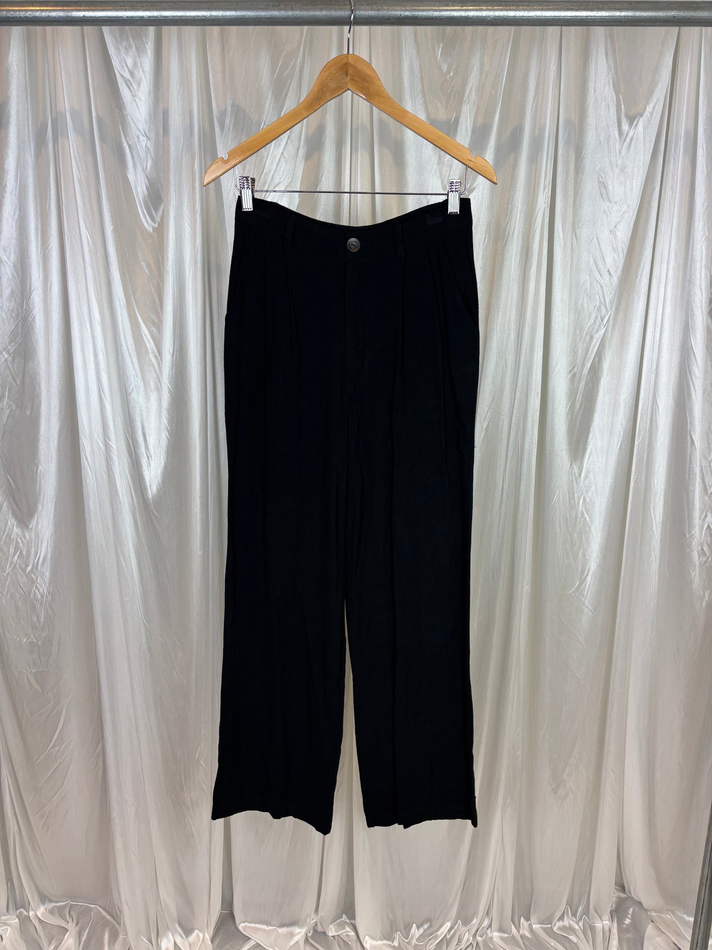 Princess Polly Linen Blend Pants - 8