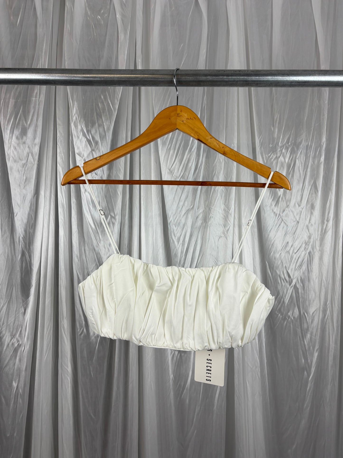 Saints + Secrets Crop Top - M