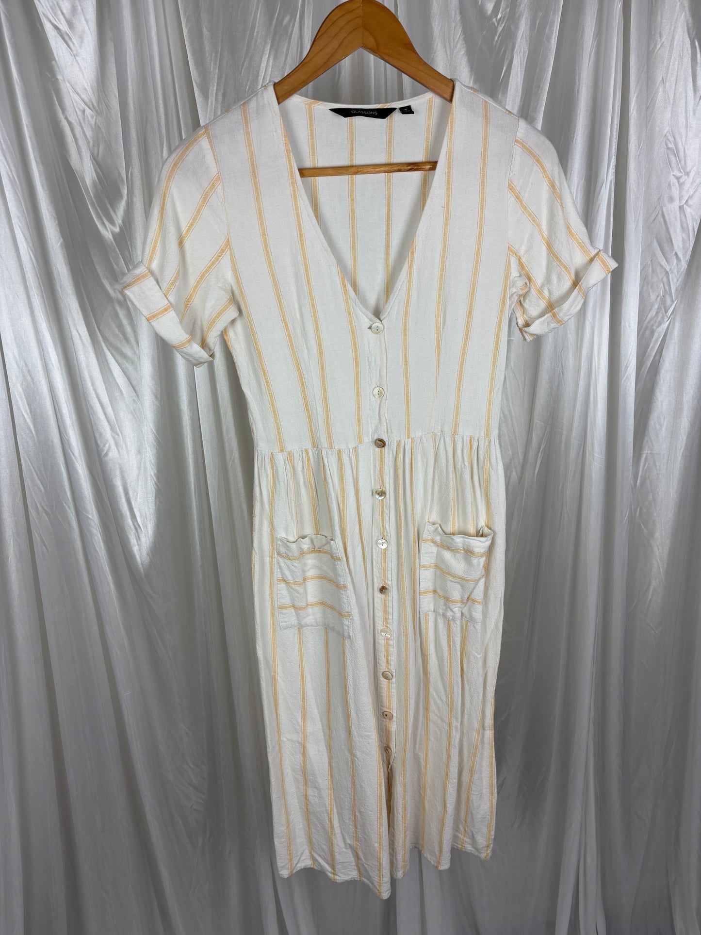 Glassons Linen Blend Dress - 6