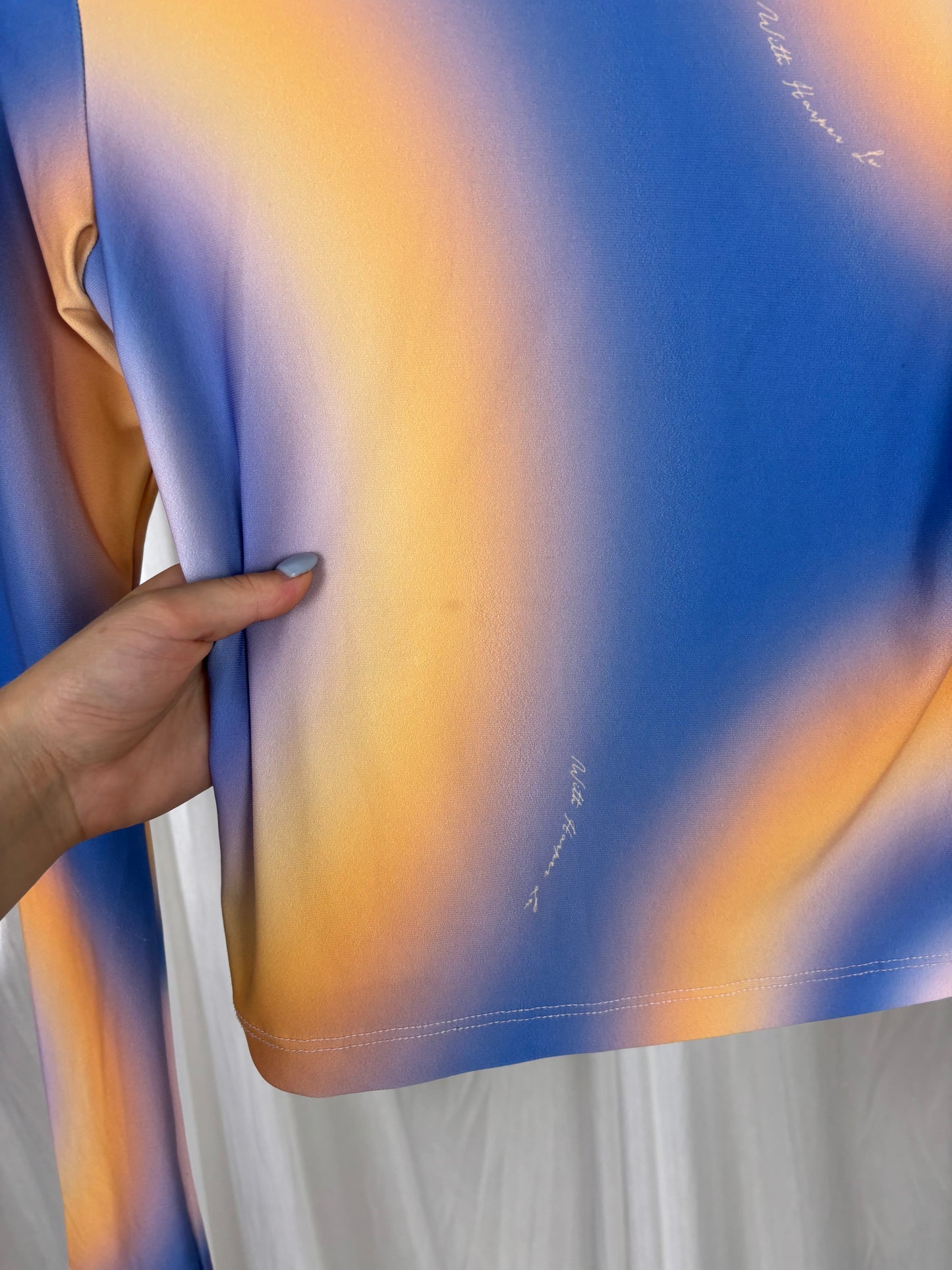 With Harper Lu Wisteria Orb Top - XS