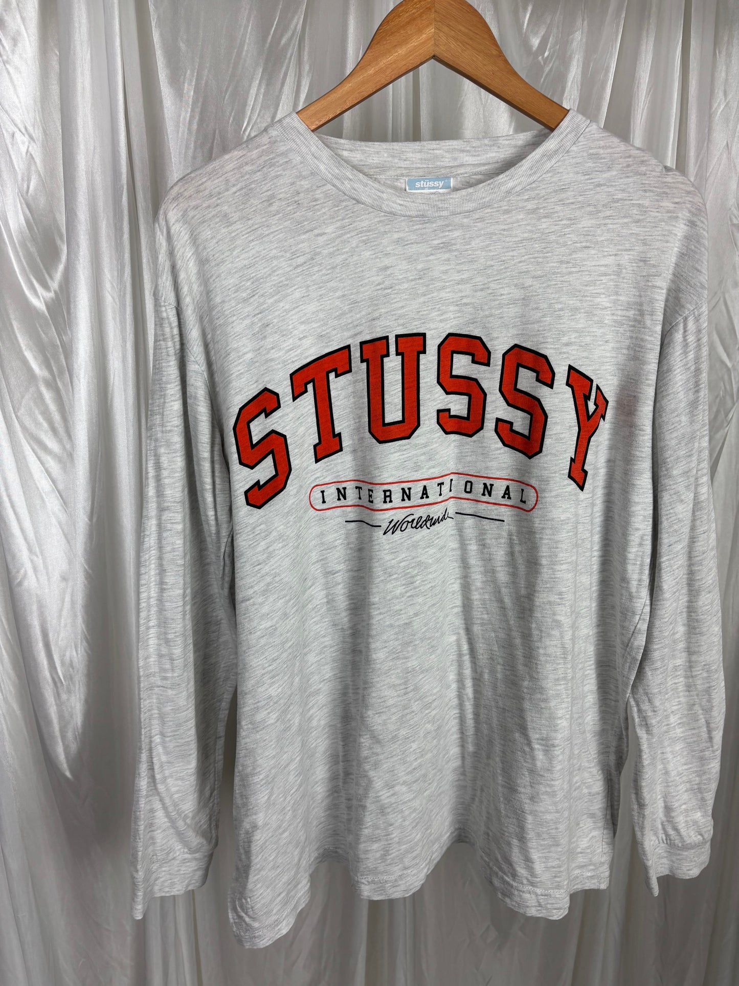Stussy Grey Long Sleeve Top - 12