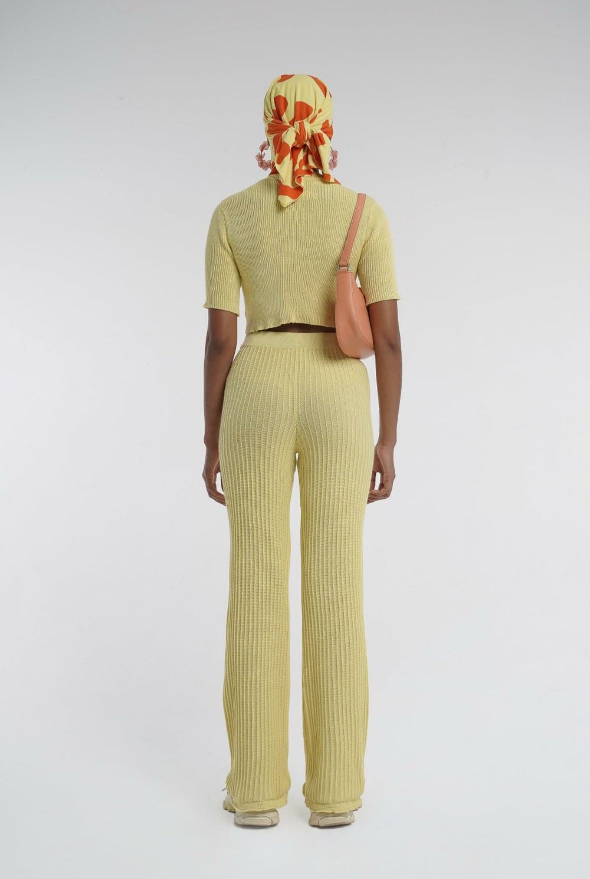 Arthur Yellow Knit Pants - 8
