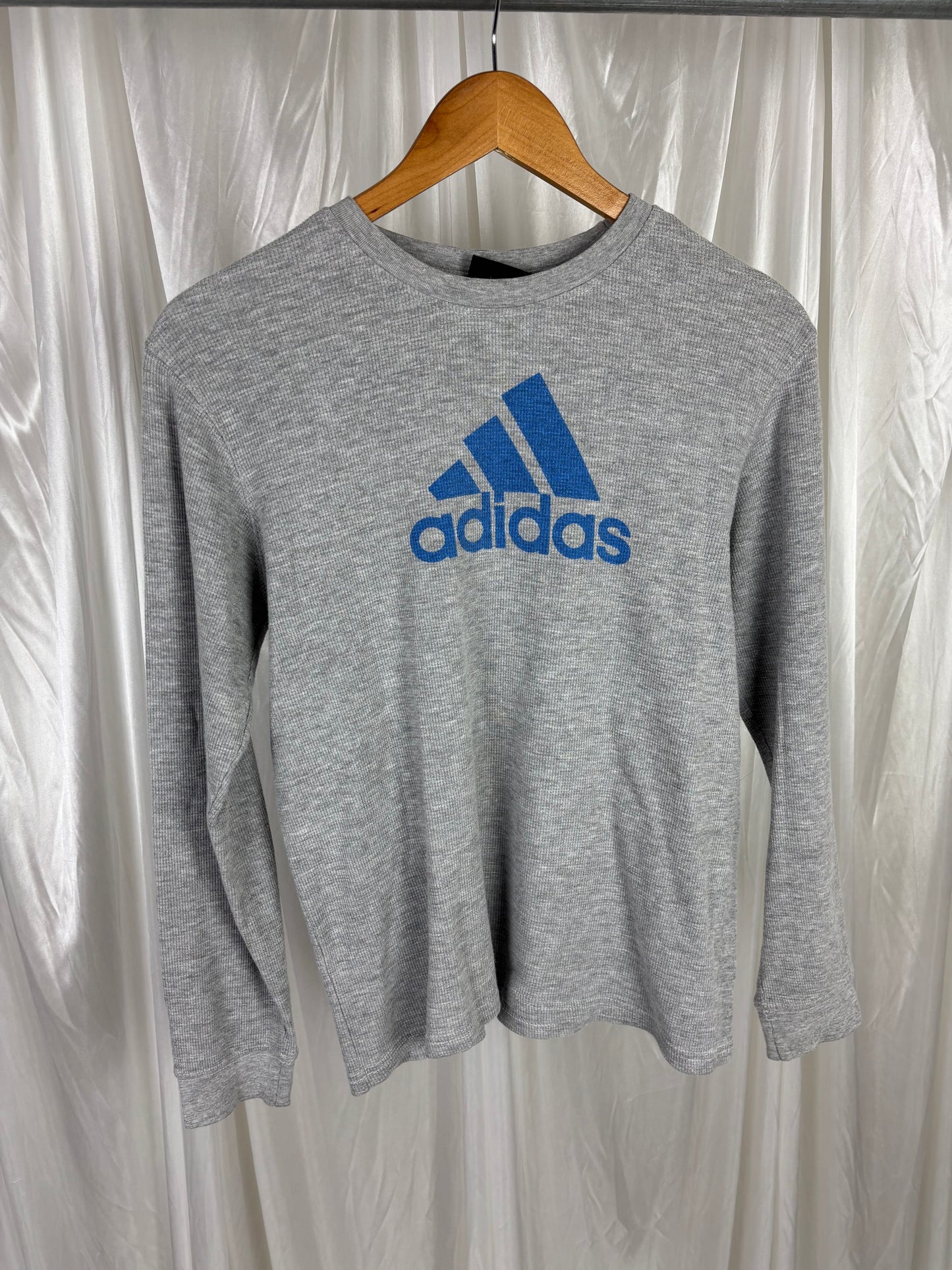 Adidas Grey Long Sleeve Top - S