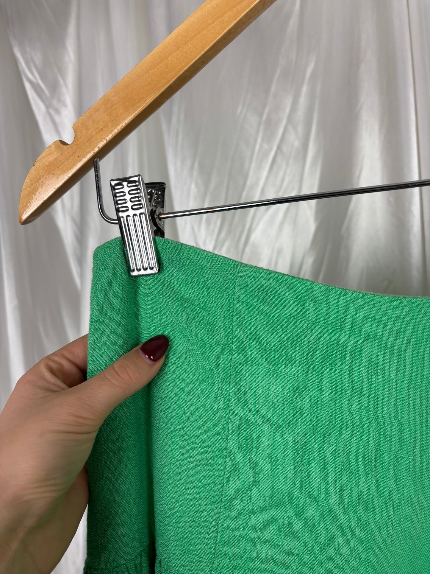 Princess Polly Green Mini Skirt - 10