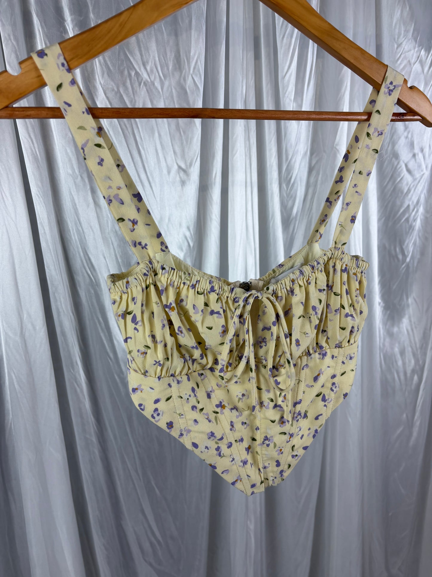 Princess Polly Floral Crop Top - 6