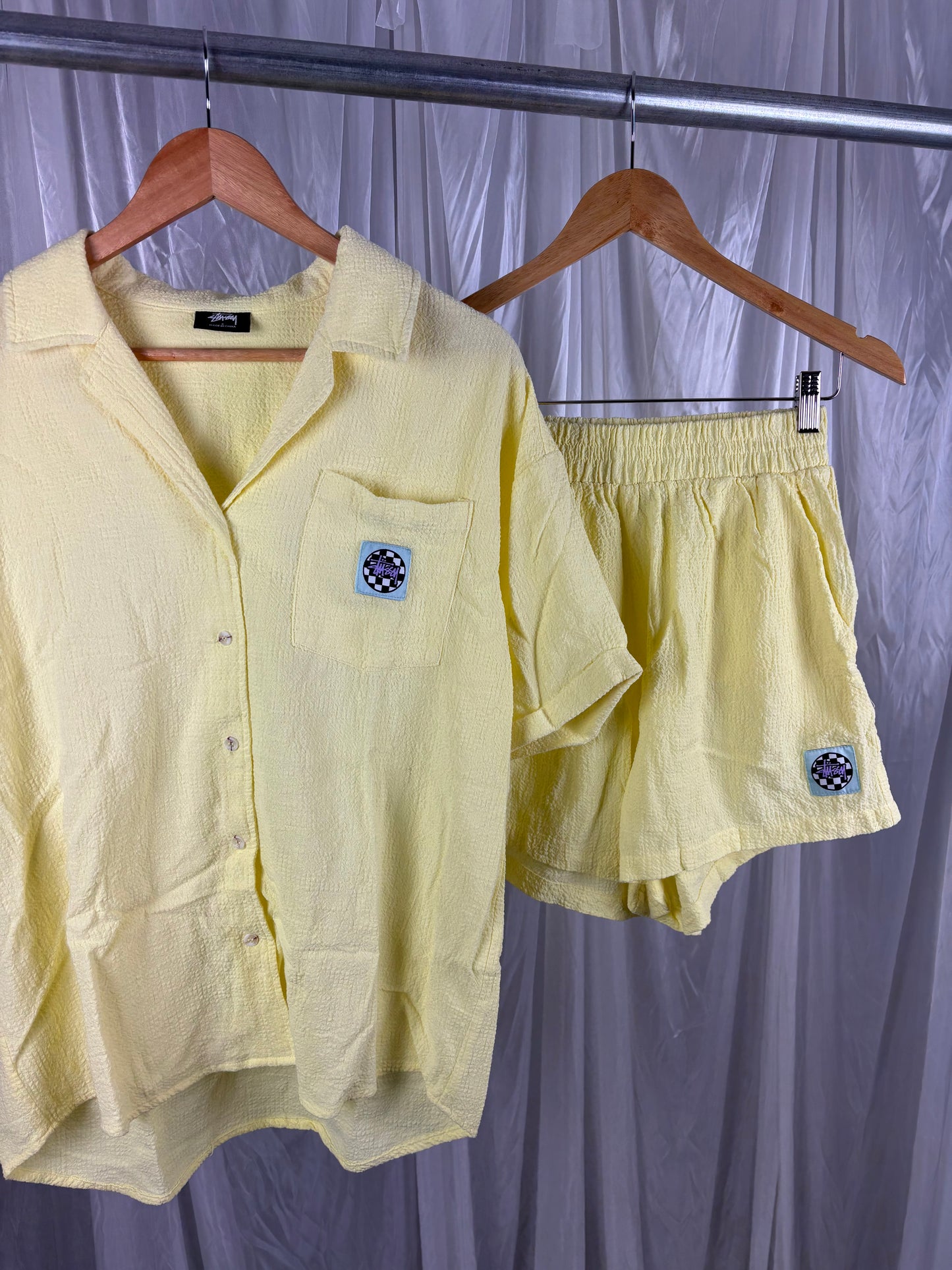 Stussy Yellow Matching Set - 6/8