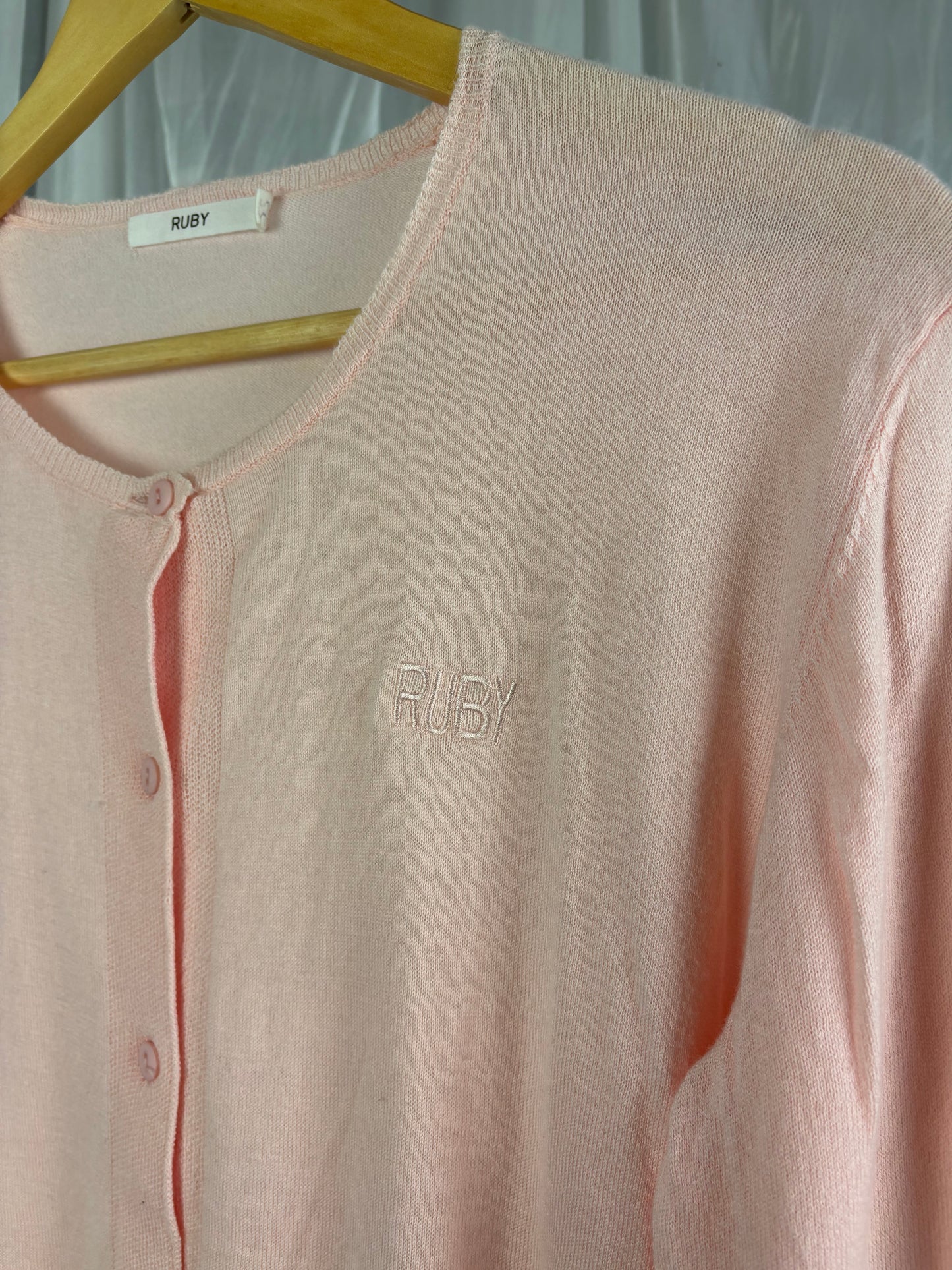 Ruby Pink Cardigan - 8