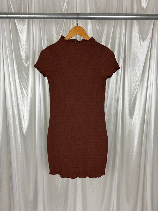 Cotton On Brown Mini Skirt - S